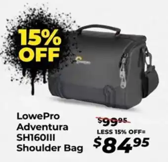 Teds Cameras LowePro Adventura Shoulder Bag offer