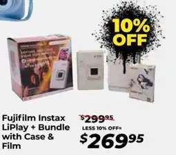 Teds Cameras Fujifilm Instax LiPlay + Bundle with Case & Film offer
