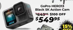 Teds Cameras Gopro hero13 black 5k action cam offer
