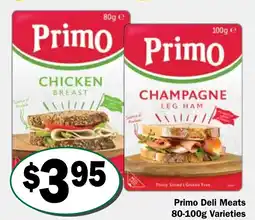 Friendly Grocer Primo Deli Meats Varieties offer