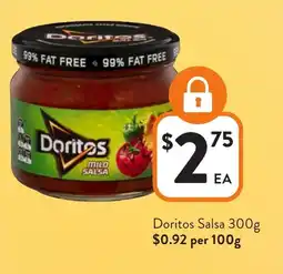 Foodworks Doritos Salsa offer