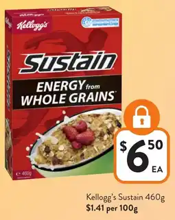 Foodworks Kellogg's Sustain offer