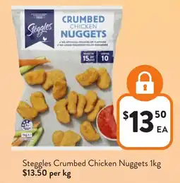Foodworks Steggles Crumbed Chicken Nuggets offer