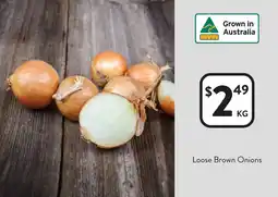 Foodworks Loose Brown Onions offer
