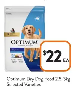 Foodworks Optimum Dry Dog Food Selected Varieties offer