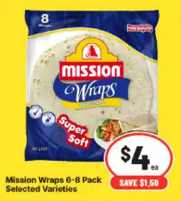 IGA Mission Wraps offer