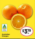 IGA Australian Oranges offer