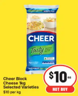 IGA Cheer Block Cheese offer