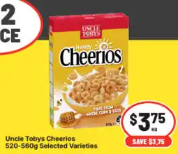 IGA Uncle Tobys Cheerios offer