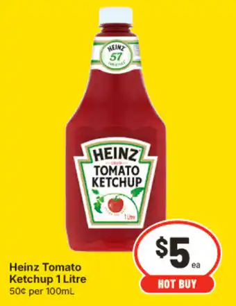 IGA Heinz Tomato Ketchup offer