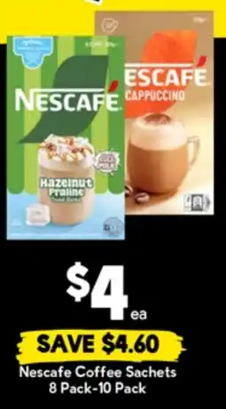 Drakes Nescafe Coffee Sachets offer