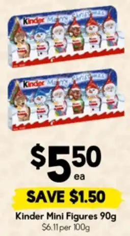 Drakes Kinder Mini Figures offer