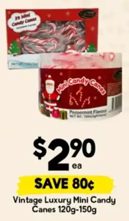 Drakes Vintage Luxury Mini Candy Canes offer