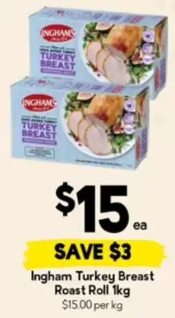 Drakes Ingham Turkey Breast Roast Roll offer