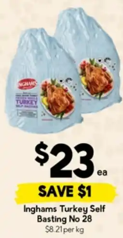 Drakes Inghams Turkey Self Basting No 28 offer