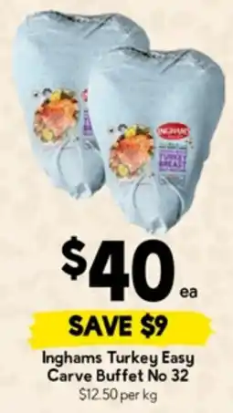 Drakes Inghams Turkey Easy Carve Buffet No 32 offer