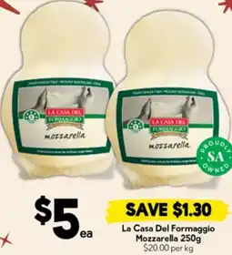 Drakes La Casa Del Formaggio Mozzarella offer