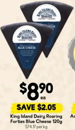 Drakes King Island Dairy Roaring Forties Blue Cheese offer