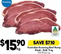 Drakes Australian Economy Beef Rump Steak offer