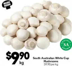 Drakes South Australian White Cup Mushrooms offer