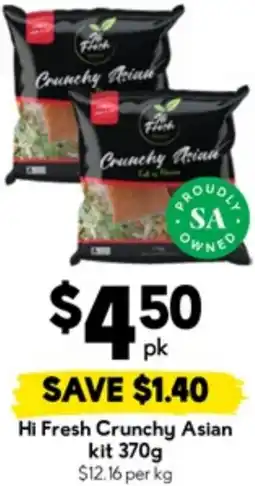 Drakes Hi Fresh Crunchy Asian kit offer