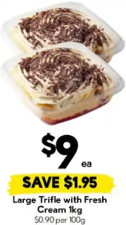 Drakes Large Trifle with Fresh Cream offer