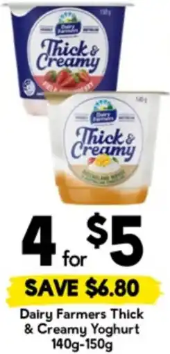 Drakes Dairy Farmers Thick & Creamy Yoghurt offer