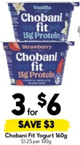 Drakes Chobani Fit Yogurt offer