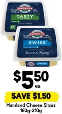 Drakes Mainland Cheese Slices offer