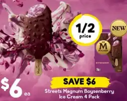 Drakes Streets Magnum Boysenberry Ice Cream offer