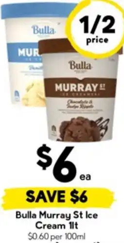 Drakes Bulla Murray St Ice Cream offer