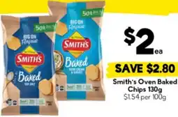 Drakes Smith's Oven Baked Chips offer