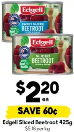 Drakes Edgell Sliced Beetroot offer
