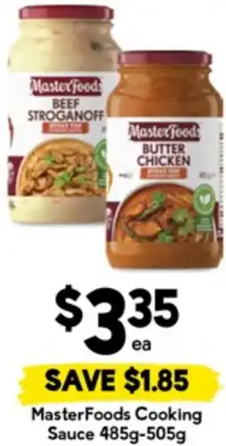 Drakes MasterFoods Cooking Sauce offer