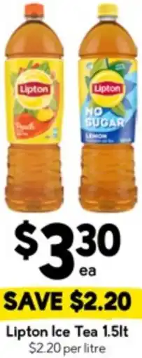 Drakes Lipton Ice Tea offer