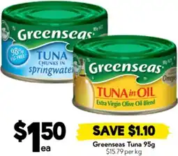 Drakes Greenseas Tuna offer