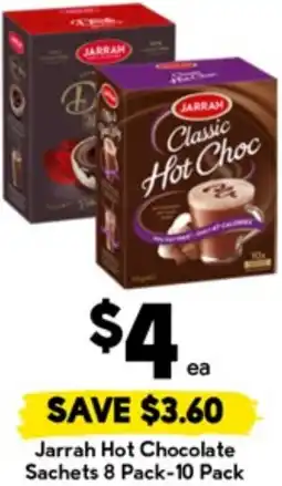 Drakes Jarrah Hot Chocolate Sachets offer