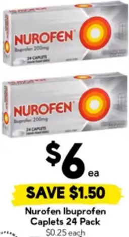 Drakes Nurofen Ibuprofen Caplets offer