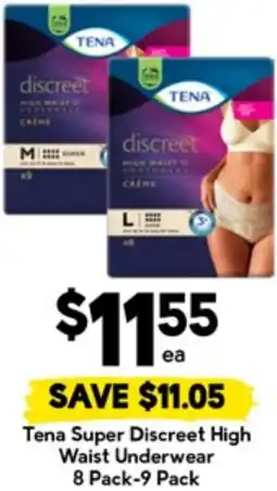 Drakes Tena Super Discreet High Waist Underwear offer
