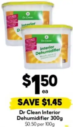 Drakes Dr Clean Interior Dehumidifier offer