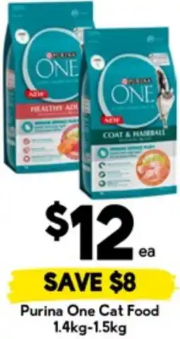 Drakes Purina One Cat Food offer