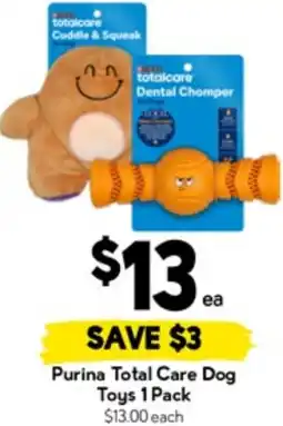 Drakes Purina Total Care Dog Toys offer