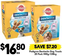 Drakes Pedigree Dentastix Dog Treats offer