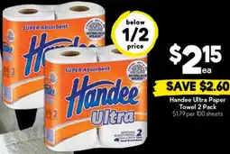 Drakes Handee Ultra Paper Towel offer