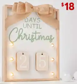 Target Light up countdown calendar offer