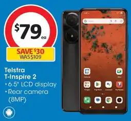 Coles Telstra T-Inspire 2 offer