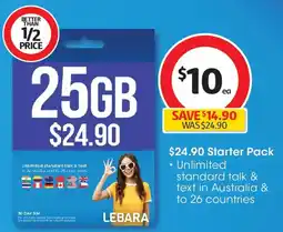 Coles Starter Pack offer