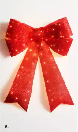 Target Light up door bow offer