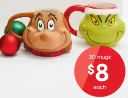 Kmart 3D mugs offer