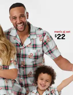 Kmart men's pj set offer